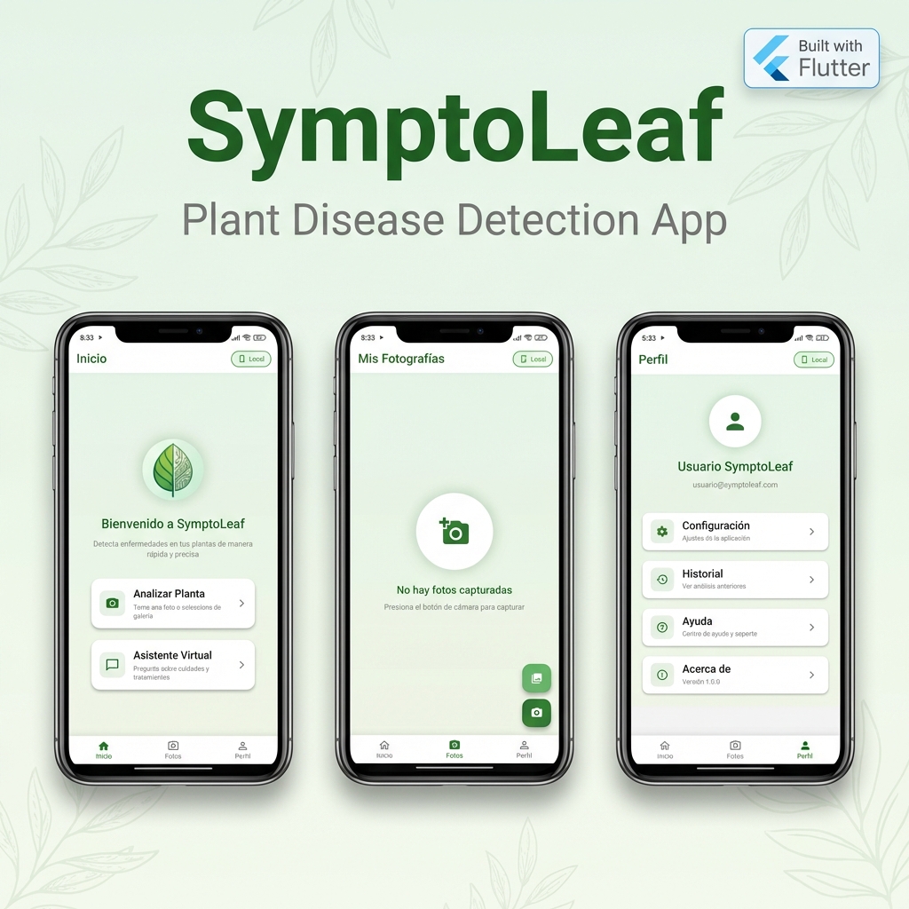 SymptoLeaf App Screenshot